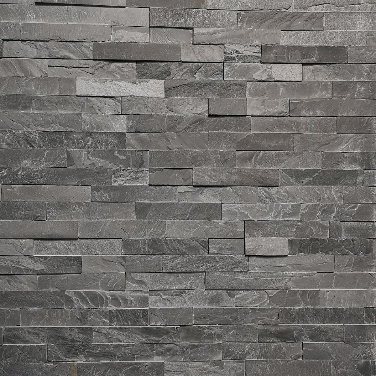 Charcoal Natural Stone Cladding Panels 3D Comfortline Ireland
